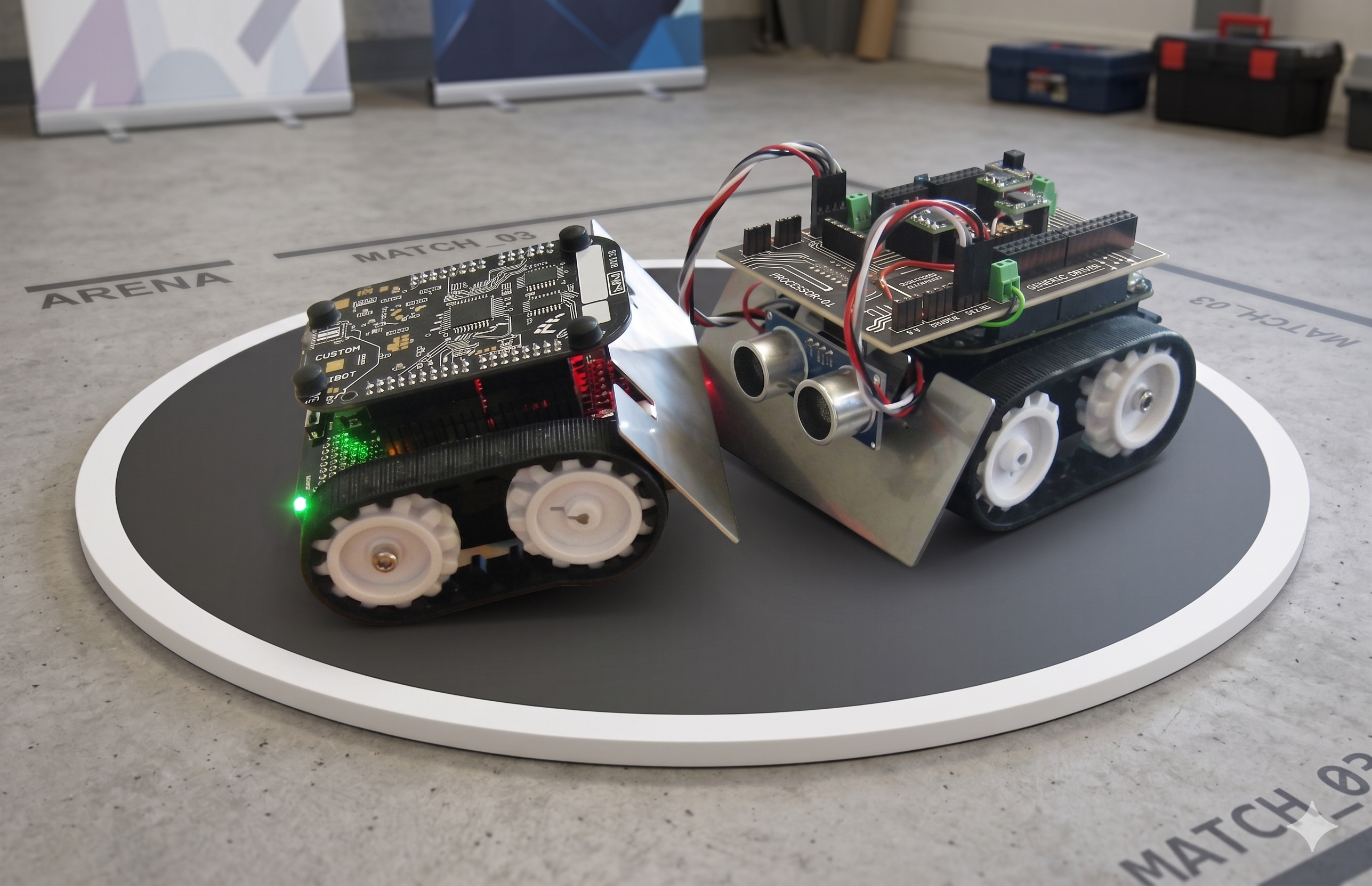 Mini Sumo Robot Competition